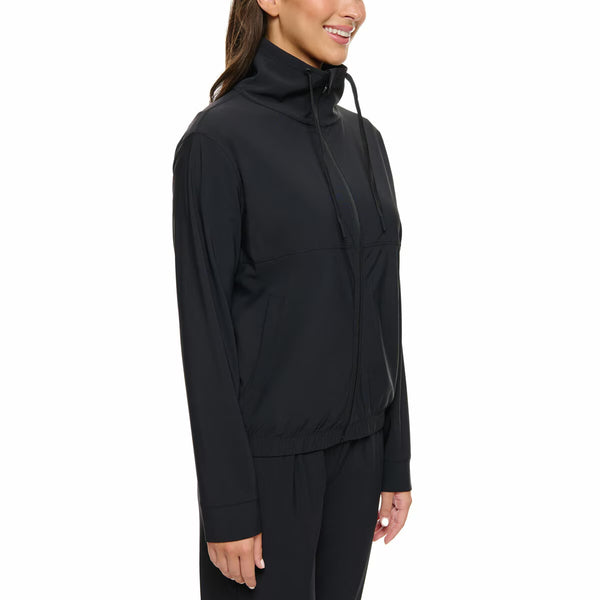 Kirkland Signature Women'S Full Zip Active Jacket in Black