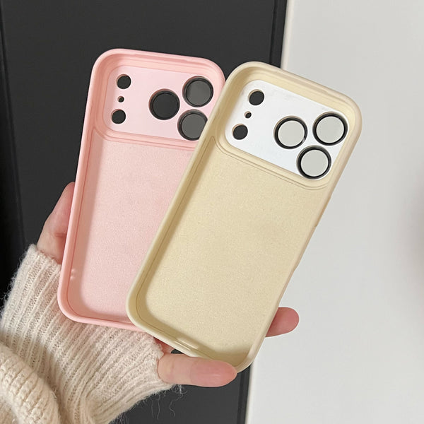 Phone Case - A Premium Minimalist Orange Magnetic Phone Case with Lens Protection, Fingerprint Resistance, And Wireless Charging Support, Designed for The for Iphone 17/16/15/14/13 Pro Max/Plus. This Stylish Business Phone Protector Features Precise