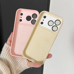 Phone Case - A Premium Minimalist Orange Magnetic Phone Case with Lens Protection, Fingerprint Resistance, And Wireless Charging Support, Designed for The for Iphone 17/16/15/14/13 Pro Max/Plus. This Stylish Business Phone Protector Features Precise