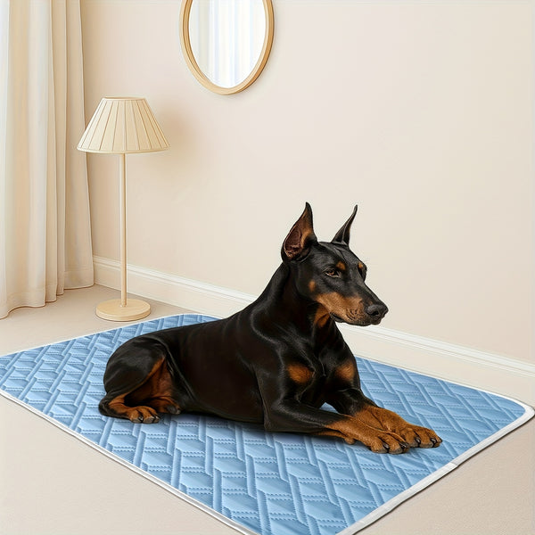 Extra-large Pet Cooling Pad - Super Soft Sweat-absorbing Surface | Instant Cooling Throughout the Day for Comfort | Keep Your Pet Cool All Summer! - Suitable for Small, Medium and Large Cats and Dogs, with 5 Sizes to Choose From
