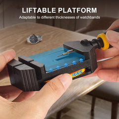 JOREST Watch Link Removal Kit, Watch Band Repair Tool for Strap Adjustment, Watch Resize Shortening Tool, Bracelet Chain Pin Remover, Watch Adjuster, Watch Hammer, with User Manual, Punch Pins