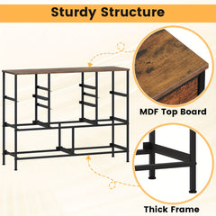 Stylish Large 9 Drawers Dresser with Durable Metal Frame, Scratch-Resistant MDF Top, And Spacious Fabric Drawers - Tall Chest Of DrawersPerfect for Elegant Bedroom, Cozy Living Room Or Functional Office Use