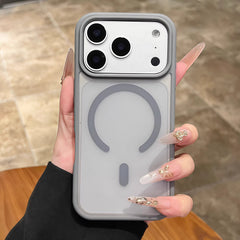 Phone Case: Business Advanced Colorful Translucent Phone Case for iPhone 17 Air 16 E 15 14 13 12 Pro Max Plus Shockproof Protect Hard Cover Strong Magnetic Wireless Charging Luxury New Cases