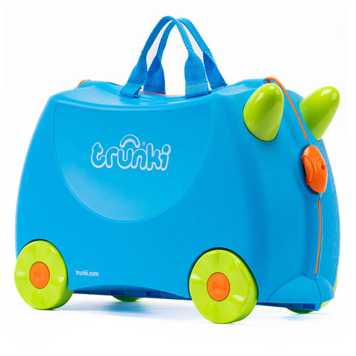 Trunki Ride on Hardside Case in Blue