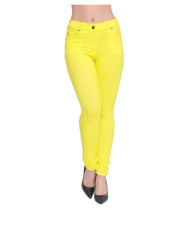 Women’s High-Waisted Stretch Jeans LOOK Jeggings Slim Fit Skinny Denim Trousers – Comfortable, Soft, Pull-On Elastic Waist Pants for Shaping Body Contour, Casual Everyday Wear, Lightweight, Breathable, Stretchy Jean Leggings, Fashion Essentials, Slimming