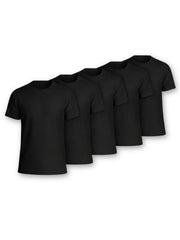5 / 10 Pack Men'S Cotton T-Shirts – Super Soft Breathable Stretch Tees – Durable Comfort Fit Casual, Work or Sports Men'S Tops Multipack – Local UK Shipping