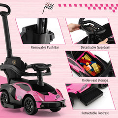 Kids Licensed Lamborghini Ride on Car with Push Handle