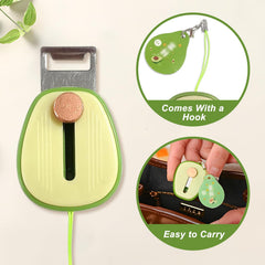 4Pcs Portable Mini Potato Peeler Set – Compact and Lightweight Peelers for Kitchen, Ideal for Vegetables, Fruits, Peeling Tasks, Easy to Store and Carry