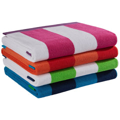 Colour Your Home Cabana Beach Towel 91 X 172 Cm, in 4 Colours