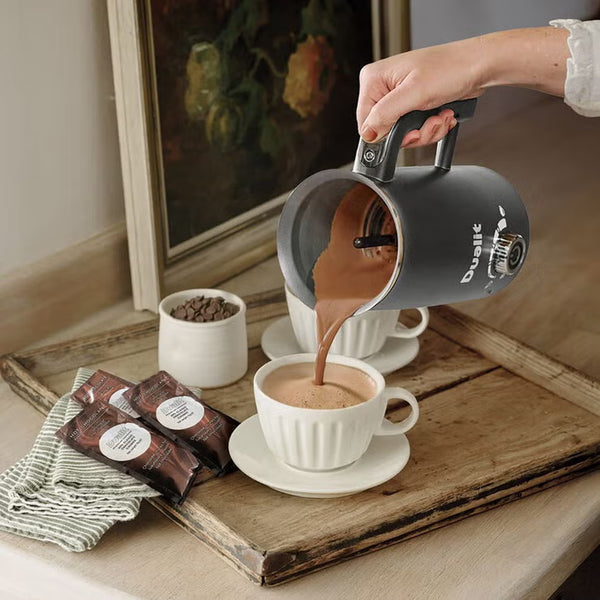 Dualit Milk Frother & Hot Chocolate Maker Max in Grey