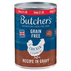Butcher'S Chicken in Gravy Pack of 12 x 400gm