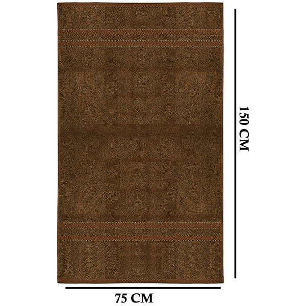 4 X Large Jumbo Bath Towels 100% Egyptian Cotton -75 x 150 cm- Soft Quick Dry Hotel Spa Big Bathroom Towels Set