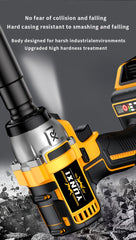 Wireless Electric Impact Wrench, Lithium Electric Wrench Set - Multifunctional Tool Set, Portable, Suitable For Car Maintenance, Furniture And Scaffolding Installation, A Gift Of Electric Tools For Husbands