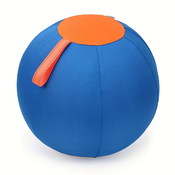 Large Inflatable Herding Ball with Pump - Heavy-Duty Dog Ball with Air Pump for All Breeds, Durable Indoor/Outdoor Play, Training & Herding Games, Easy Inflation, No Batteries/Electricity Required, Safe for Puppies & Adult Dogs, Large Dog Ball for F