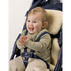 Bowron Shortwool Universal Lambskin Stroller Fleece