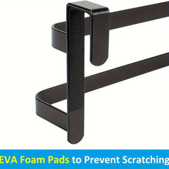 1pc/2pcs Kitchen Cabinet Towel Rack, Double Kitchen Towel Rack