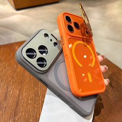 Phone Case: Ultra-durable, Shock-resistant Lens Protector for The iPhone 17 Series, Featuring A Scratch-resistant Case with A Magnetic Lens Mount