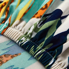 Stretchable Outdoor Cushion Covers for a 1/2/3 Seat Patio Sofa, Designed for Rattan Couches And Chairs