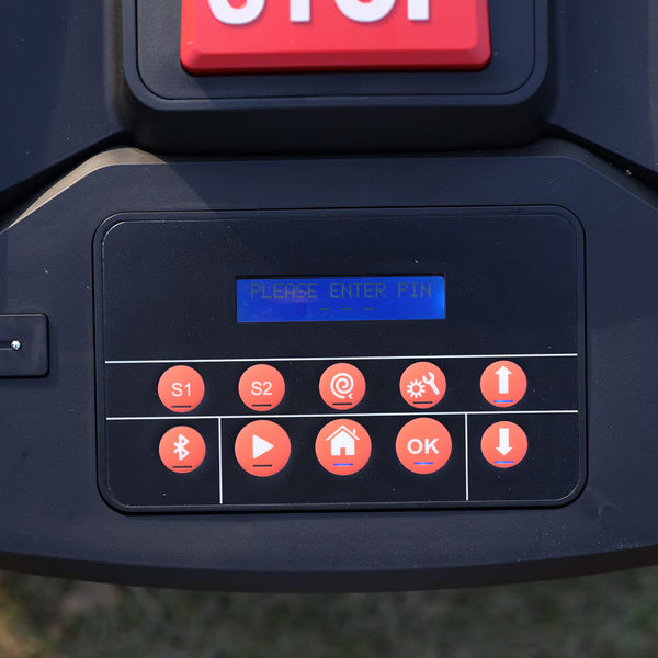Yard Force MB800 Robotic Lawnmower + Charging Station (800M² Cutting Area)