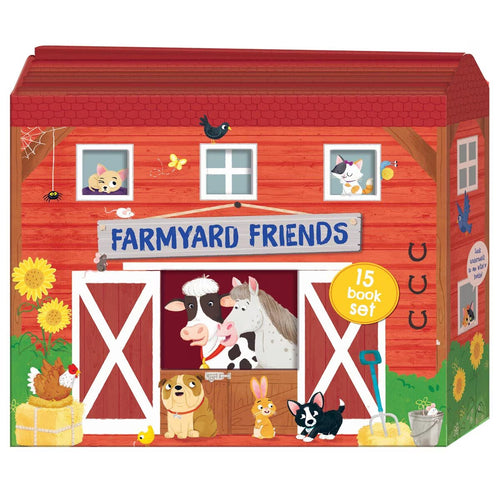 Farmyard Friends House Shaped 15 Book Collection
