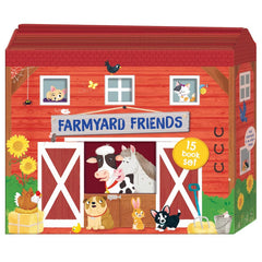Farmyard Friends House Shaped 15 Book Collection
