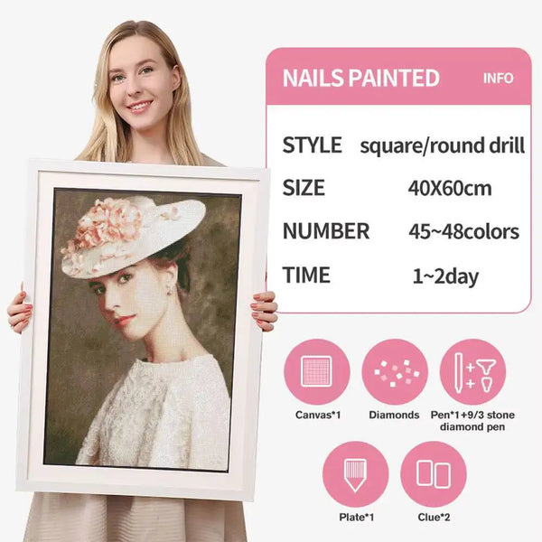 Photo Custom Diamond Painting Cross Stitch Full Square Picture of Rhinestone DIY Diamond Mosaic Diamond Embroidery Sale