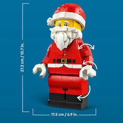 LEGO Iconic Up-Scaled Santa Minifigure - Model 40820 (10+ Years)