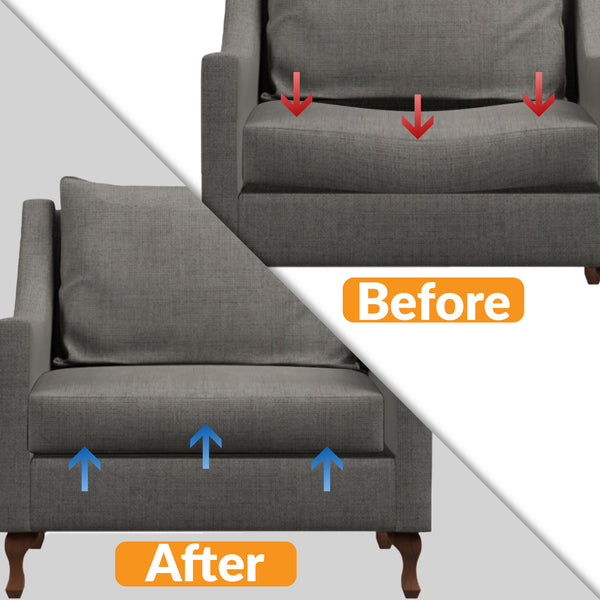 Sofa Seat Support Boards, Black Rejuvenator Boards, Sofa Saver, Adjustable/Foldable Sagging Sofa Support 1-2-3 SEATER SAVERS