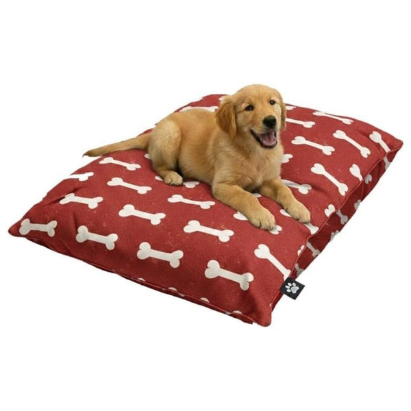 Dog Pet Bed with Removable Zipped Cover Large 95cm x 65cm Soft Washable Cushion
