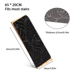 15pcs Set of 65X20Cm Anti Slip Stair Step Pad, Bottom Anti Slip, Detachable And Washable Step Pad, Suitable for Household Use