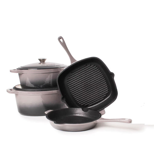 Berghoff Neo Cast Iron Cookware Set, 6 Piece
