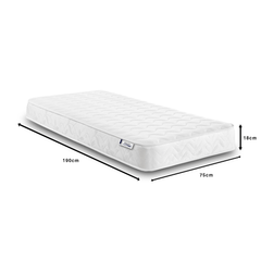 18CM Deep Colour Essential Hybrid Open Coil Spring Mattress