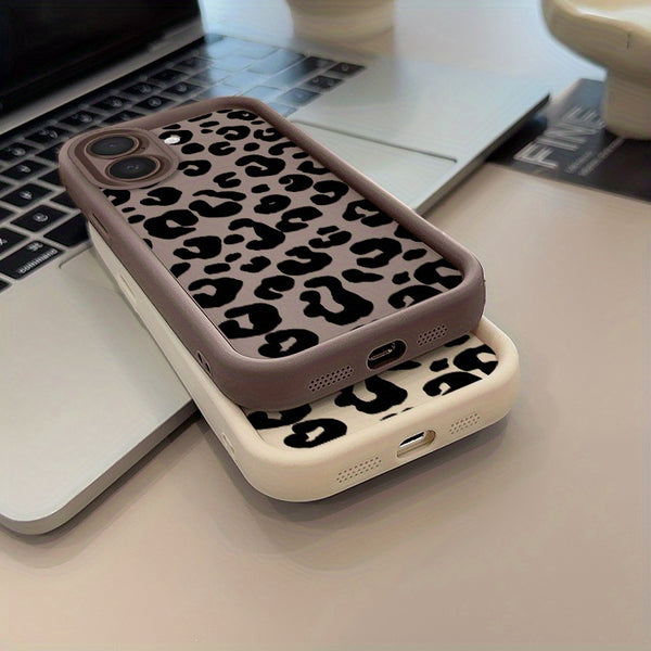 Phone Case - Phone Case with a Black Speckled Design Suitable for Iphone 17 Pro Max/Pro/Air, 16 Plus, 15, 14 Pro Max, 13, 12, 11, Mini, And Galaxy. A Perfect Gift for Friends, Boys, Girls