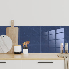 WALPLUS 24pcs Glossy Tile Stickers for Kitchen 15x15cm (6