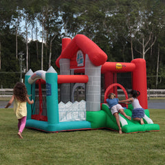 Happy Hop Happy House Bouncy Castle, Ball Pit & Slide (3+ Years)