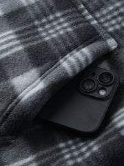 Jacket for Men Heavyweight Fleece Hoodies Thick Sherpa Lined Flannel Plaid Shirt Jacket