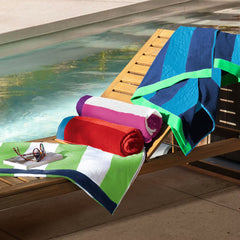 Colour Your Home Cabana Beach Towel 91 X 172 Cm, in 4 Colours