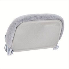 Foldable Cat Window Hammock Perch, Cat Window Bed with Powerful Suction Cup up to 18kg, Reversible Washable Cover Cat Hammock for Indoor Cats, Grey 52x30cm or 60x30cm