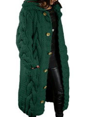 New Style Cardigan Sweater Coat | Fashionable Sweater, Casual V-neck Solid Color for Fall/Winter