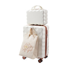 Luggage Set, 2 Piece Case Luggage, 20 Inch Suitcase Sets ABS+ PC Luggage, Travel Suitcase with Cup Holder, Hook, and Small Portable Hand Cabin Case