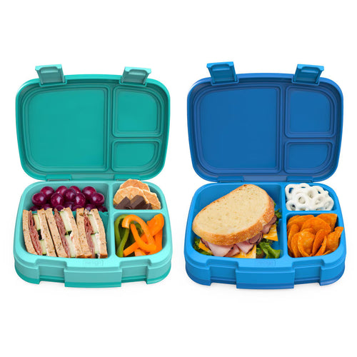 Bentgo Fresh Lunch Box Bundle, 2 Pack in Blue & Mint