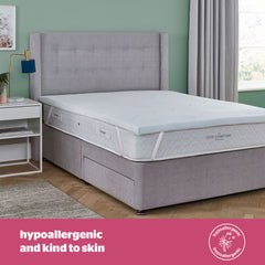 Silentnight Impress 7Cm Memory Foam Mattress Topper, Single
