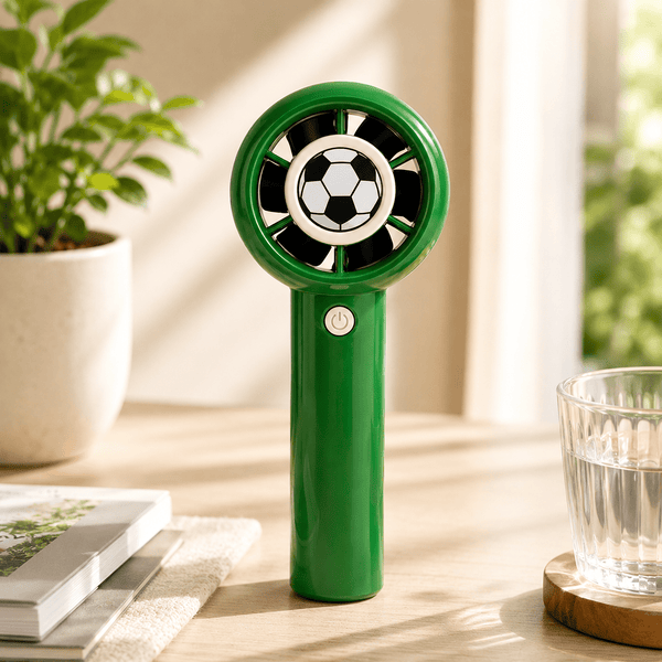 Portable Handheld Fan, USB Rechargeable Mini Fan with 3 Speed Settings, Compact Personal Cooling Fan for Home Office Travel Outdoor Use