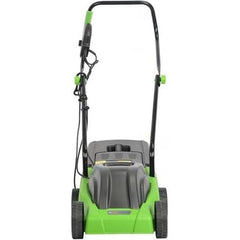 ToolTronix Electric Rotary Lawnmower with 1000w Turbo Drive Motor 30 cm Steel Blade, Air-Lift Grass Collection Technology, 10m Cable with BS Plug, 25 litre Lawn Mower Collection Box