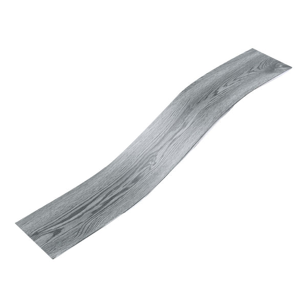 7/21/36pcs Grey Wood Effect Wall Panels Self-adhesive Floor Planks, 1/3/5m² PVC Flooring Vinyl Floorboard Floor Tiles for Living Room, Bedroom, Kitchen