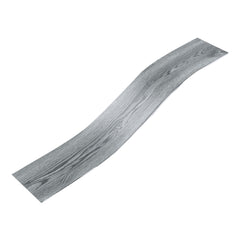 7/21/36pcs Grey Wood Effect Wall Panels Self-adhesive Floor Planks, 1/3/5m² PVC Flooring Vinyl Floorboard Floor Tiles for Living Room, Bedroom, Kitchen
