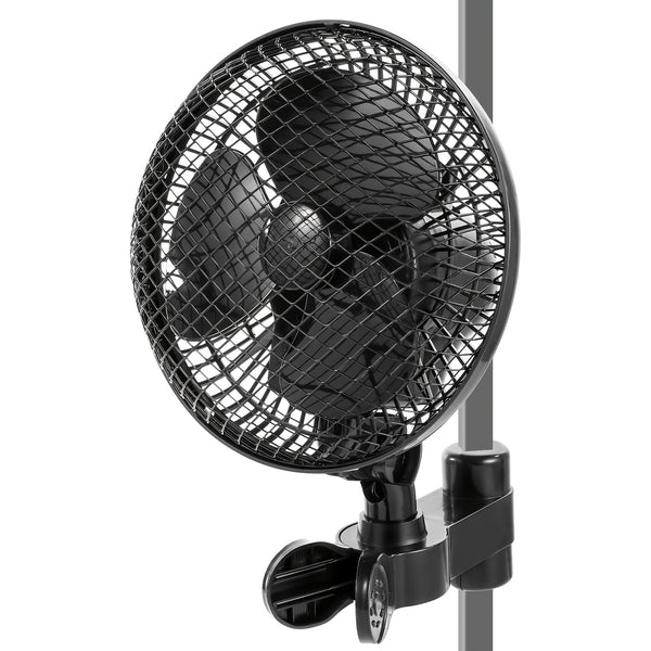 Portable Clip-on Fan, Rotatable Silent Clip-on Fan, Adjustable Angle, Compact and Portable Design, Suitable for Home Offices, Greenhouses and Growing Sheds.