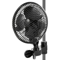Portable Clip-on Fan, Rotatable Silent Clip-on Fan, Adjustable Angle, Compact and Portable Design, Suitable for Home Offices, Greenhouses and Growing Sheds.