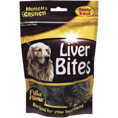 Munch & Crunch Liver Bites - 125g