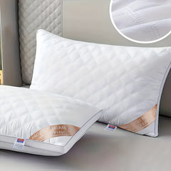 1pc/2pcs/4pcs Hotel-Style Quality Luxury Pillows for Sleeping (800G) Simple, Stylish, Elastic And Elegant, Suitable for Bedroom, Home, Living Room, Home Christmas Decor